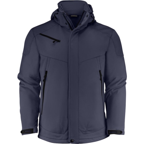Printer Skeleton Softshell Jacket 2261035 Zwart - Maat XL
