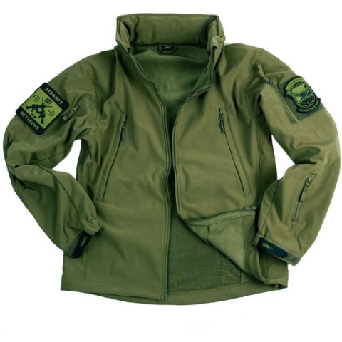 101inc Softshell Jacket Tactical groen
