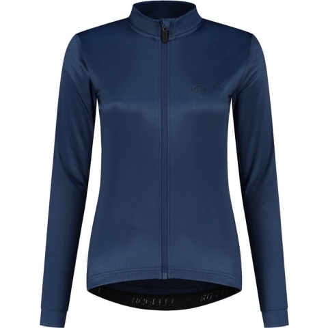 Rogelli Core Fietsshirt - Lange Mouwen - Dames - Donker Blauw - Maat L