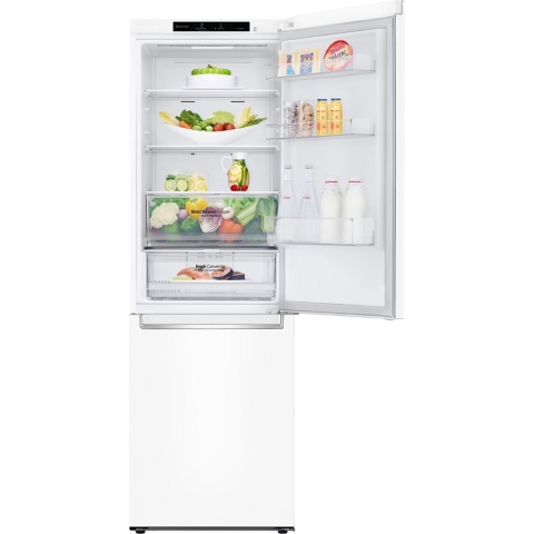 LG GBB61SWGCN1 - 341L koel-vriescombinatie met DoorCooling+™ - Moist Balance Crisper™ - FreshConverter™ - Smart Inverter Compressor - Beste uit de Test en Beste Koop Consumentenbond April 2023