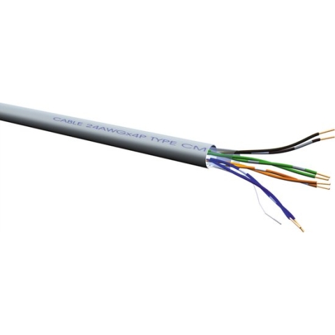 ROLINE UTP Kabel Cat.6A (Class EA), massief, LSOH , 100 m