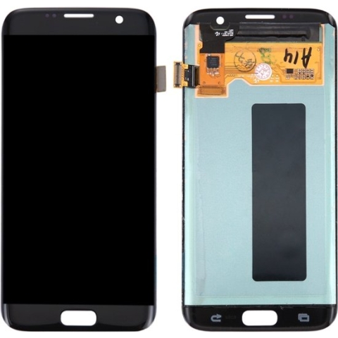 LCD Display + Touch Panel geschikt voor Galaxy S7 Edge / G9350 / G935F / G935A / G935V(Black)