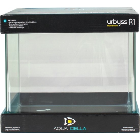 Aqua Della - Aquarium - Vissen - Urbyss R3 30l - 40x26x30cm - 1st