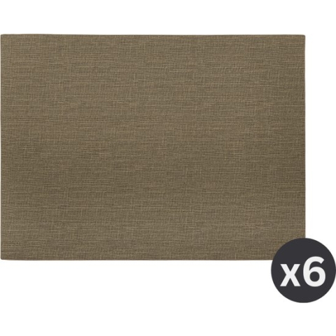 Placemat TRITON, SET/6, 33x45cm, dusty olive