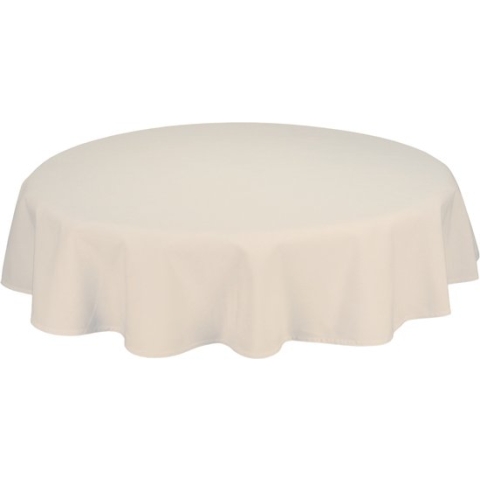 Treb Horecalinnen Tafelkleed Rond Off White 178cm Ø - Treb SP