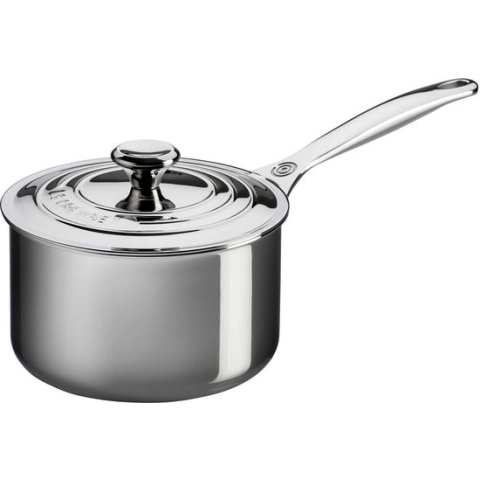 Le Creuset RVS PLUS Steelpan met deksel 3,8L - 20cm