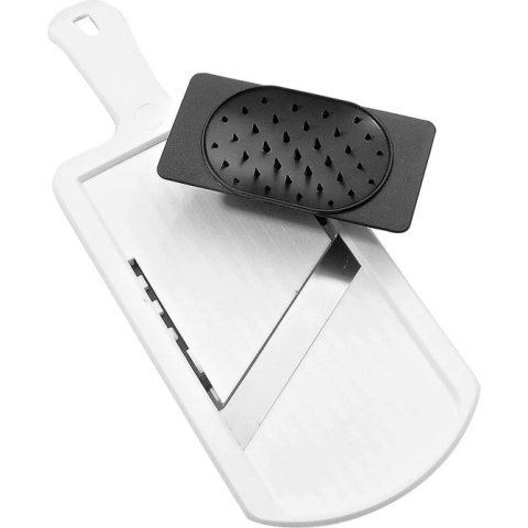 Verstelbare mandoline met restenhouder, verpakking van 1