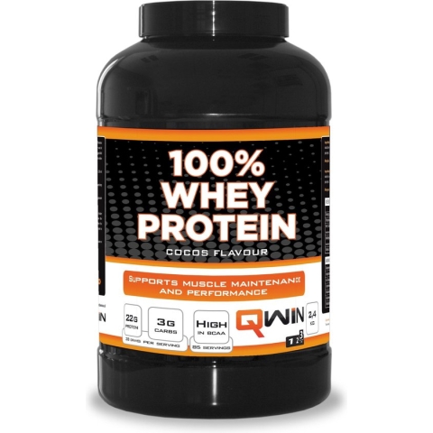 QWIN 100% Whey Protein Cocos - 2400 g