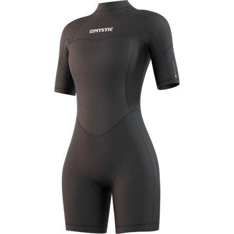 Mystic Brand Shorty 3/2mm Back-Zip Wetsuit Vrouwen - Maat M