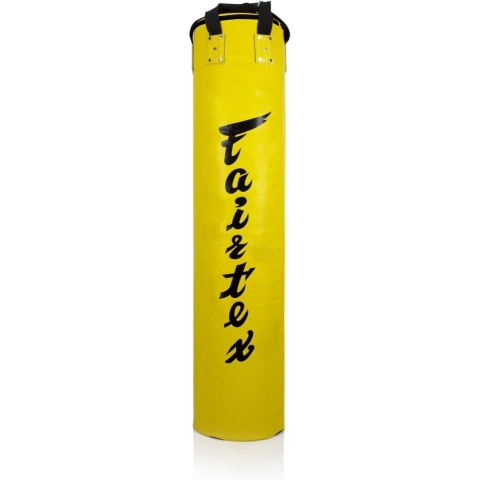 Fairtex Muay Thai Banana Bag - 180 cm - Ongevuld - Geel