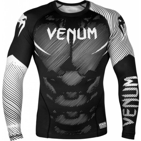 Venum Rashguard NOGI 2.0 L/S Zwart Wit Venum Shop NL Kies uw maat: S