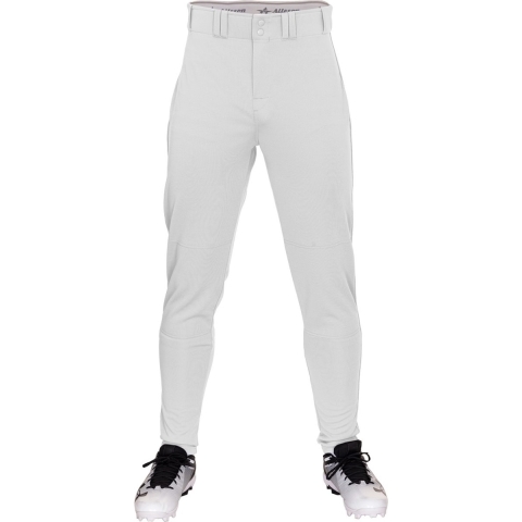 Alleson Athletic - Honkbalbroek - Crush - Honkbal - Heren - Polyester - Tapered - Wit - Medium
