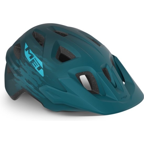 MET Echo MIPS Fietshelm - Mountainbike - Maat M/L - Petrol Blue Matt