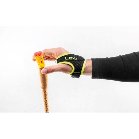 Leki Ultratrail FX.One - Bright red-black-neonyellow - Maat Unisex_115CM