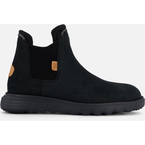 HEYDUDE Branson Chelsea boots zwart Leer - Maat 44