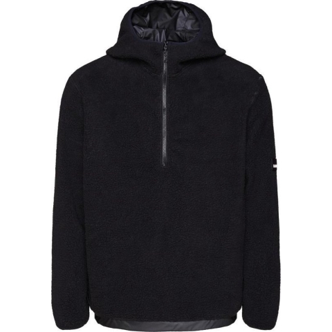 Rains - Fleece Pullover Hoodie - Black - Unisex - L/XL