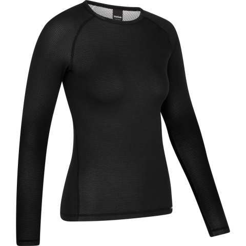 GripGrab - Ride Thermal Lange Mouw Winter Fiets Base Layer Ondershirt Voor Dames - Zwart - Vrouwen - Maat L