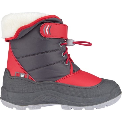 Winter-grip Snowboots Jr - Hoppin' Bieber - Antraciet/Rood/Grijs - 23