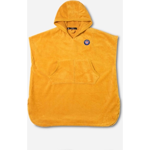 Ponchy - Amarelo Ouro - Bamboe Kinder Strandponcho - Middel - Badponcho
