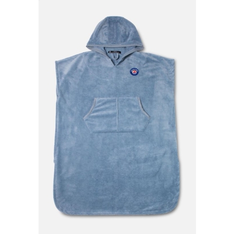 Ponchy - Azul Oceano - Bamboe Kinder Strandponcho - Groot - Surf Poncho