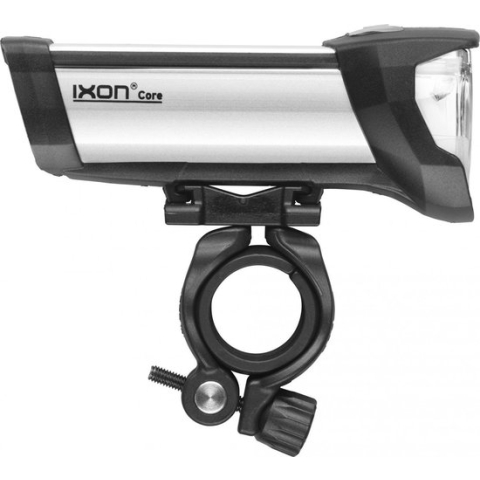 Busch & Müller - IXON Core - Fietskoplamp - Accu/Batterij - 1 LED - 50 Lux - Grijs