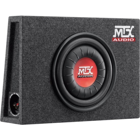 MTX Audio RTF10AS - 10inch platte subwoofer in gesloten behuizing