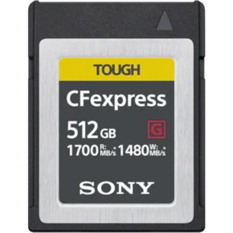 Sony CFexpress Type B  512GB R1700 / W1480