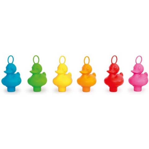 Set Van 6 Kermiseendjes - Regenboog