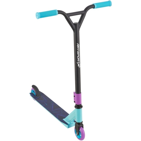 Stuntstep Retro Paars in Blauw Paars