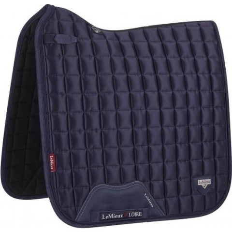 LeMieux Zadeldek Loire Classic Satin Dressage - maat Full - azure