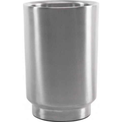 XLBoom Rondo Wijnkoeler - RVS - Zuiver RVS - 13 × 13 × 20 cm