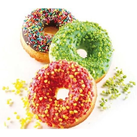 Silikomart Professional - Sq059 Donuts - professionale bakmat - 60 x 40 cm