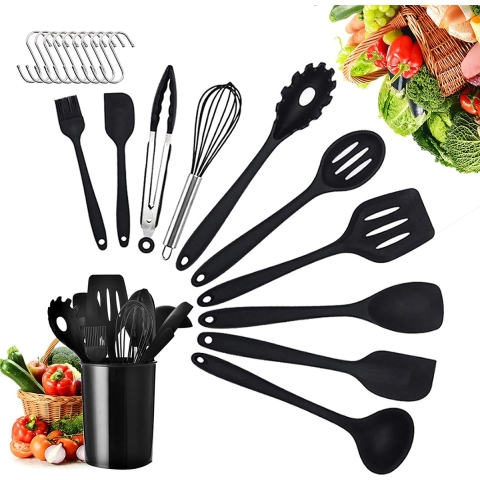 22 stuks silicone keukengere Kookgerei set