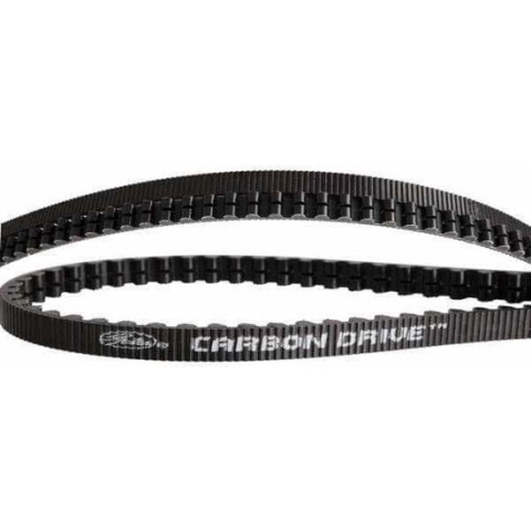 Gates CDX tandriem Carbon Drive 168T zwart