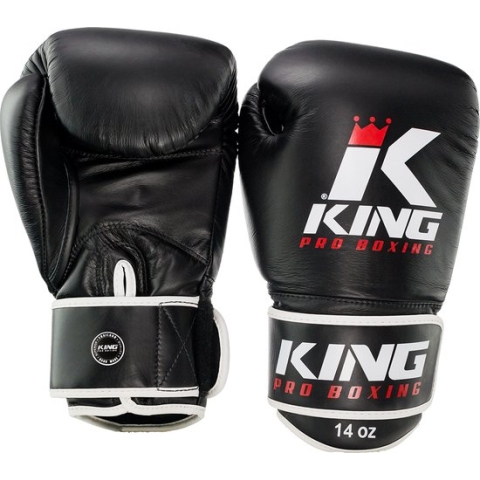 King Pro Boxing - bokshandschoenen - KPB/BG 3 - Zwart - 12oz