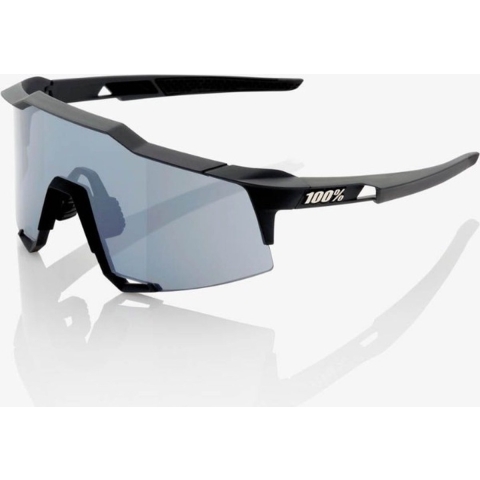 100% Speedcraft Soft Tact Black/ Smoke Lens + Clear Lens - 60007-00001
