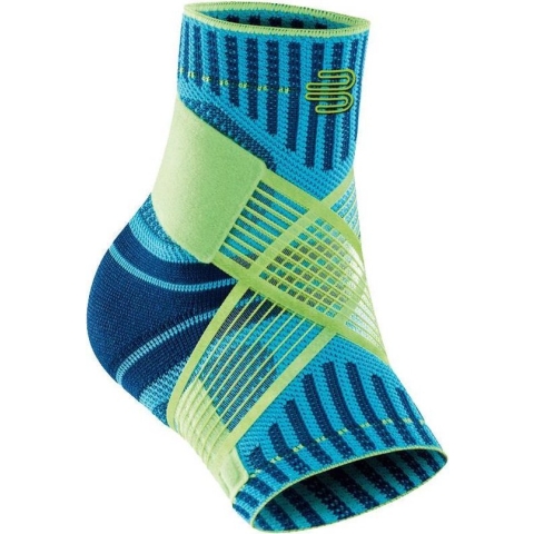 Bauerfeind Sports Ankle Support Enkelbrace - S - Links - Blauw