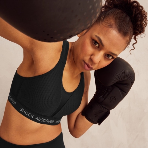 Shock Absorber Ultimate Run Bra Padded Black - 80G