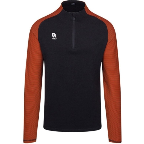 Robey Performance Sporttrui - Maat M  - Mannen - Oranje - Zwart