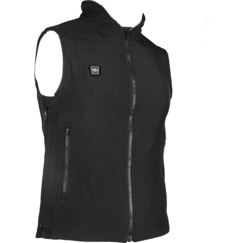 Capit Verwarmde Bodywarmer Mayer incl. accu - Infrarood - Softshell - Carbon - Maat L/XL