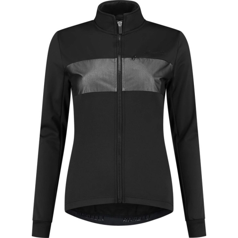 Rogelli Attq Fietsjack Winter - Dames - Grijs, Zwart - Maat S