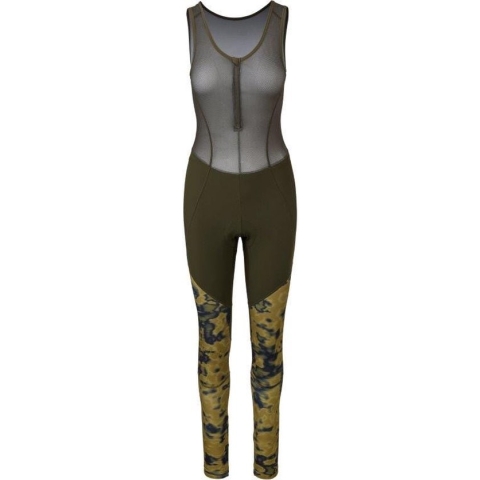AGU Prime Bibtight II Essential Dames - Army Green - S
