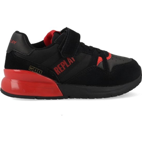 Replay Shoot Jr Lage sneakers - Jongens - Zwart - Maat 29