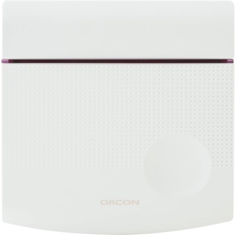 Orcon Bedieningssensor 15RF voor ventilatiesysteem 9,2 x 9,2 x 2,3 cm, wit