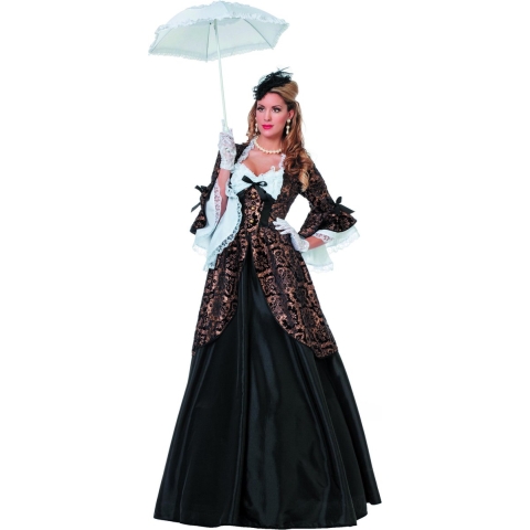 """Luxe markiezenkostuum voor vrouwen - Verkleedkleding - XL"""