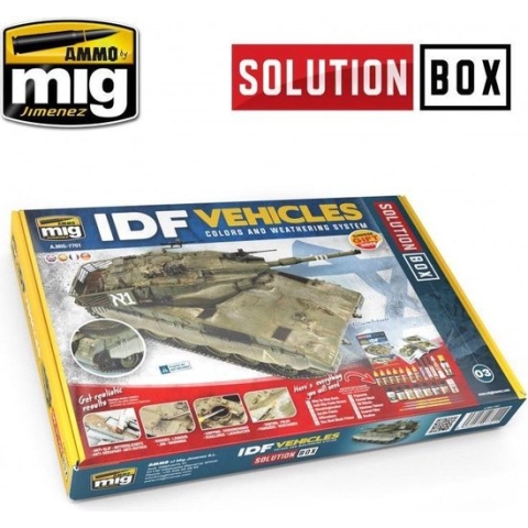 Mig - Idf Vehicles Solution Box - modelbouwsets, hobbybouwspeelgoed voor kinderen, modelverf en accessoires