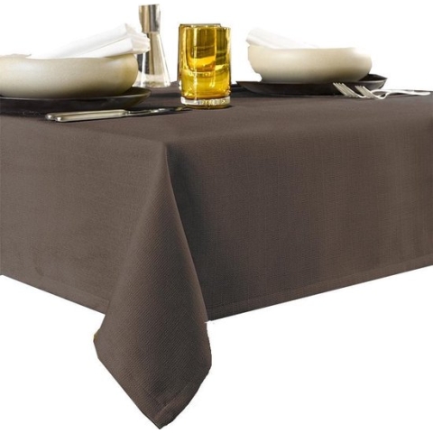 De Witte Lietaer Tafellaken Gibson 145 X 310 Cm Polyester Bruin