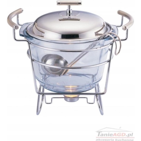 Kinghoff 1417 - Voedselverwarmer - warmhoudkan - RVS - 4 liter