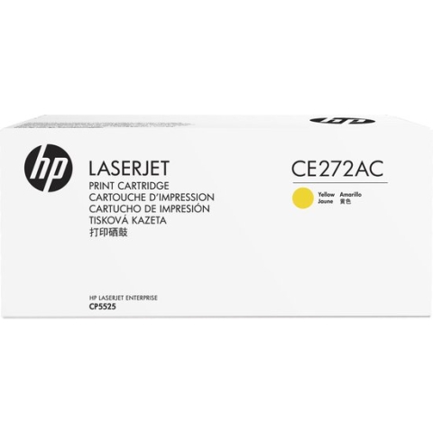 CE272AC - YELLOW TONER WHITE BOX