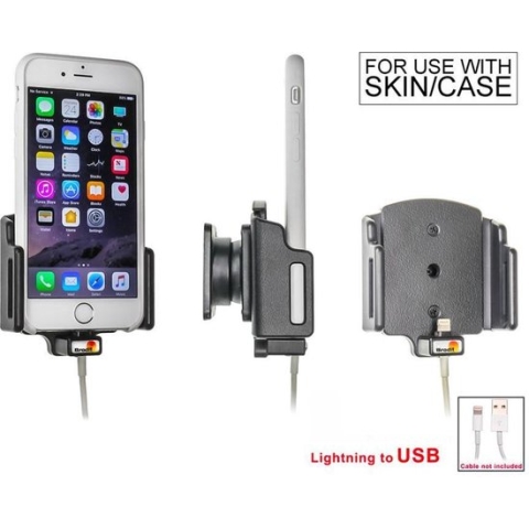 Brodit verstelbare houder Apple iPhone 7/8/X/Xs met kabelbevestiging